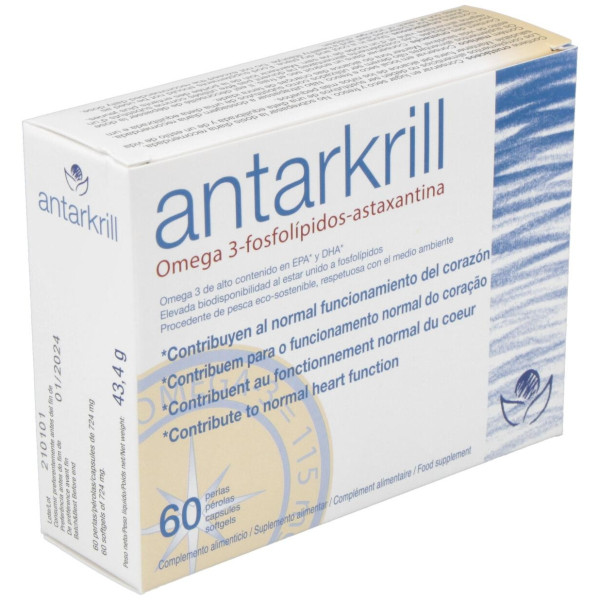 Antarkrill Aceite De Krill 60 Perlas