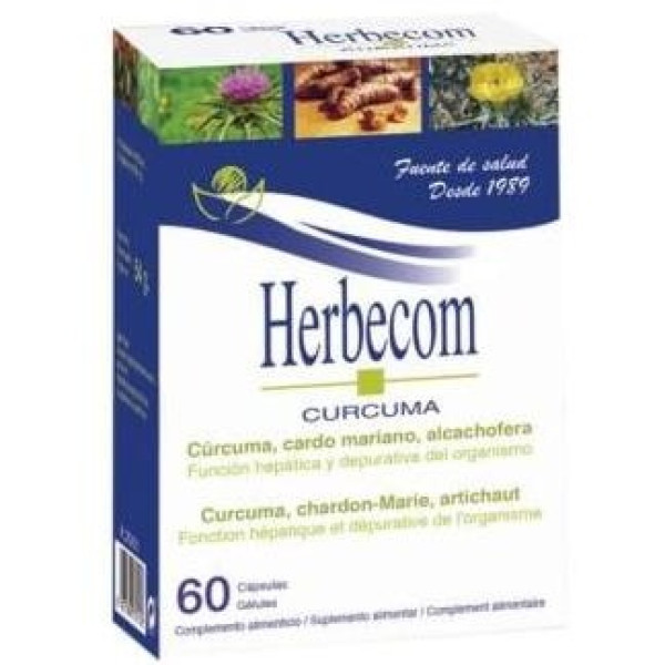 Herbecom Curcuma 60 Capsulas