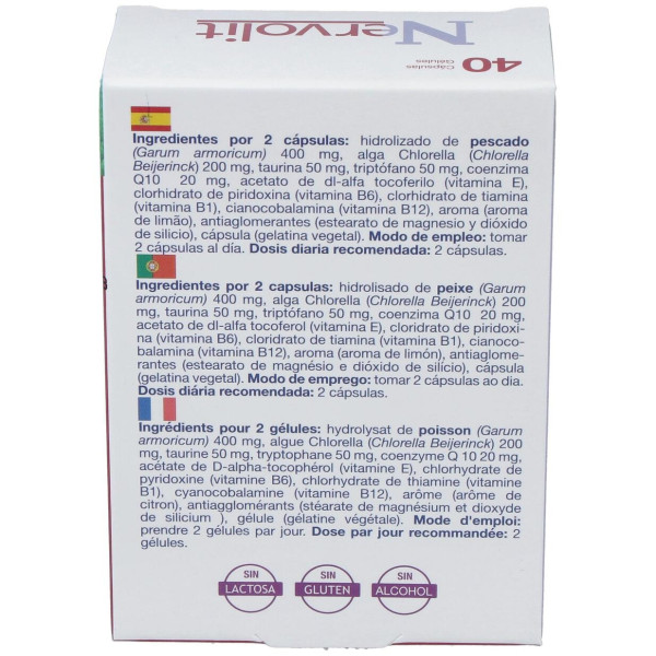 Herbetom Nervolit 40Caps