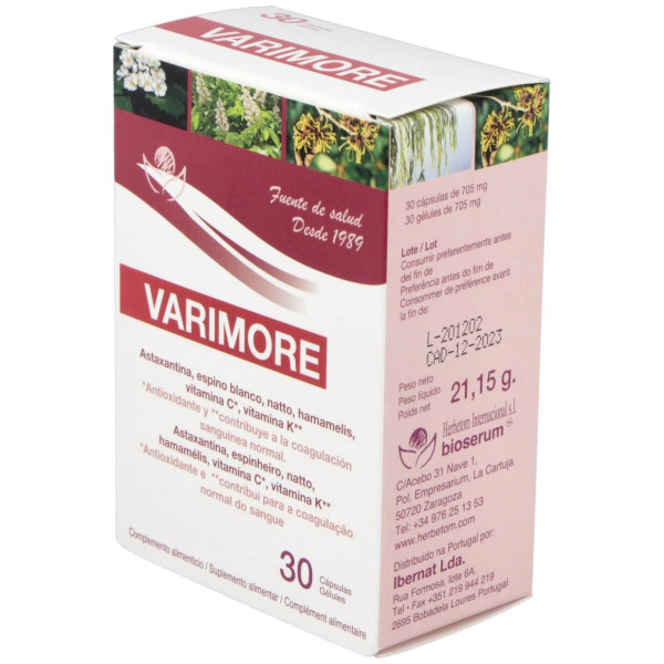 Bioserum Varimore 30 Cápsulas