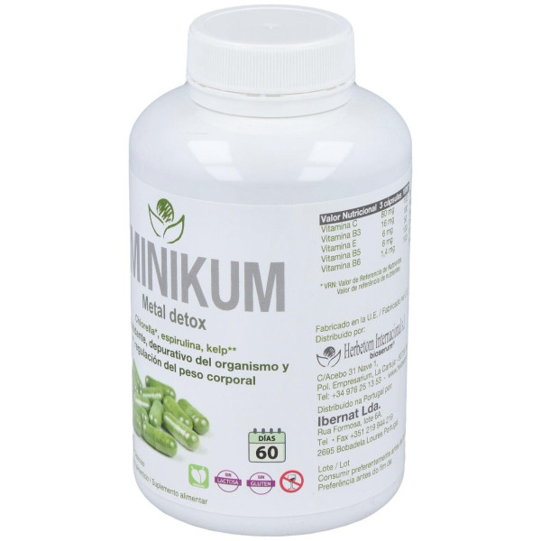 Herbetom Aminikum 180 Cápsulas