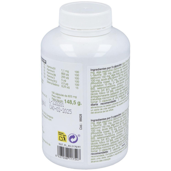 Herbetom Aminikum 180 Cápsulas