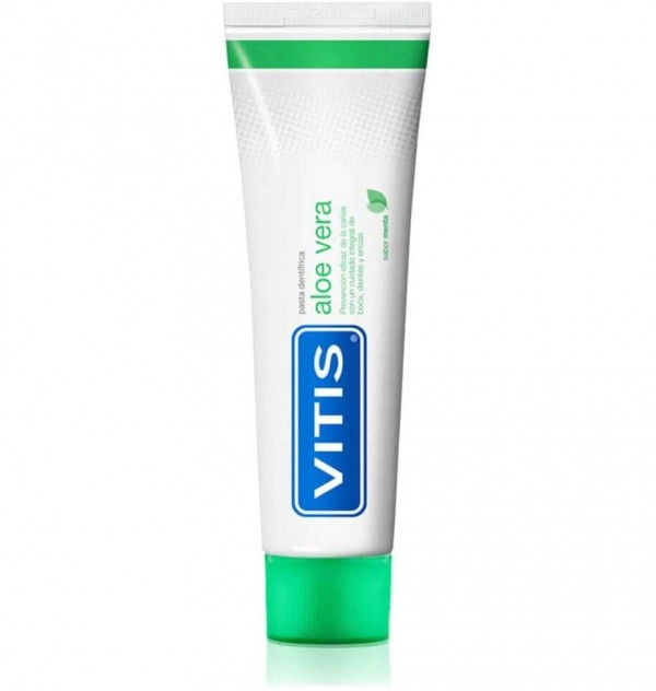 Vitis Aloe Vera Pasta Dentifrica (1 Envase 150 Ml Sabor Menta)