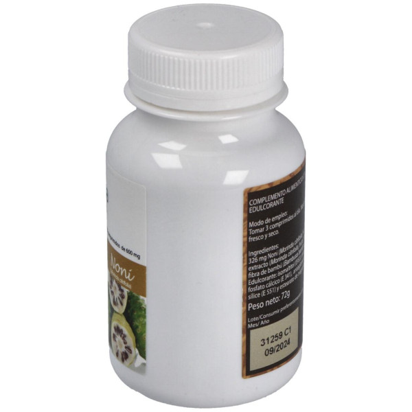Noni 600 Mg Sotya 120 Comprimidos