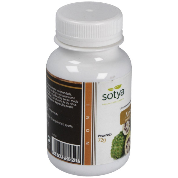Noni 600 Mg Sotya 120 Comprimidos