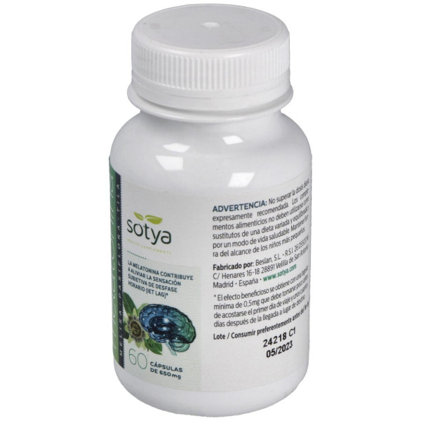 Sotya Melatonina Melisa Pasiflora Tila