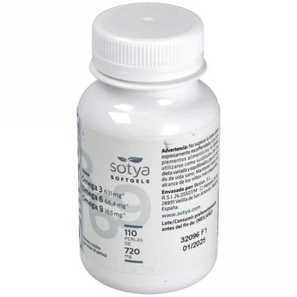 Omega 3,6,9 Perlas 110 Ui Beslan Sotya