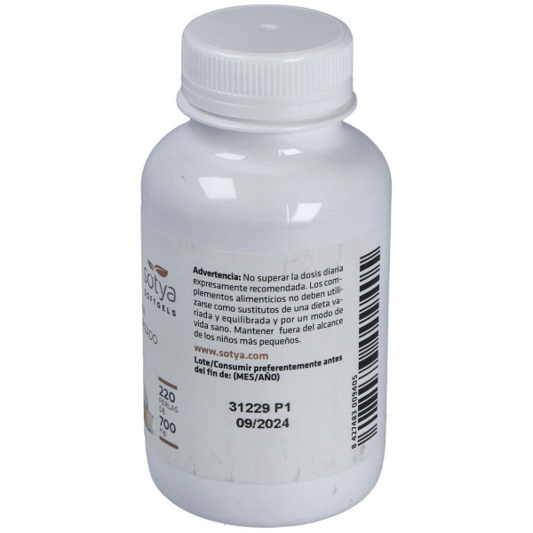 Sotya Ajo Macerado 500Mg 220 Perlas