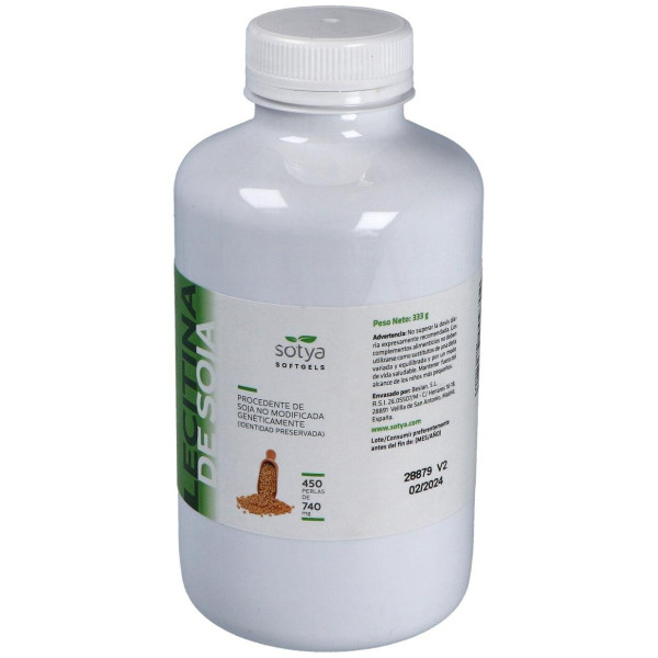 Sotya Lecitina De Soja 500Mg 450 Perlas