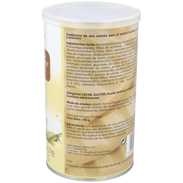 Sotya Batido Saciante Chocolate Blanco 700G