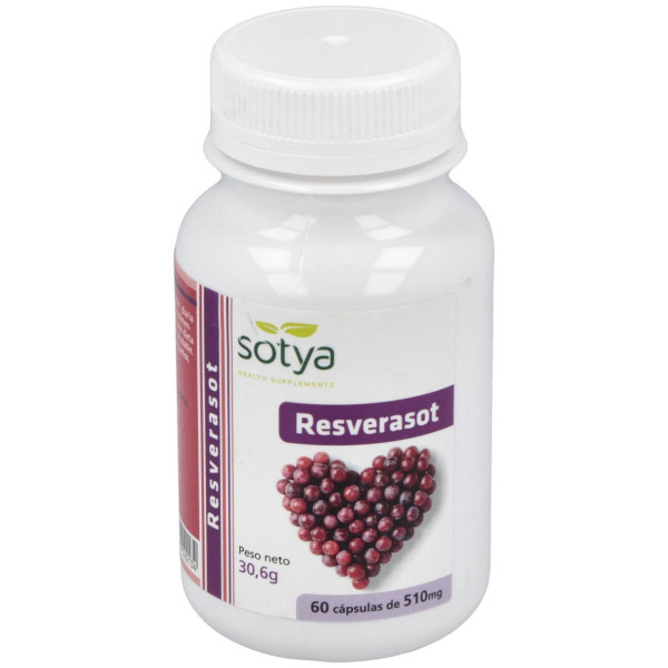 Sotya Resverasot 510Mg 60Cáps
