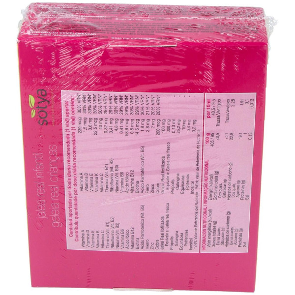 Sotya Jalea Real Infantil Con Vitaminas 20 Viales