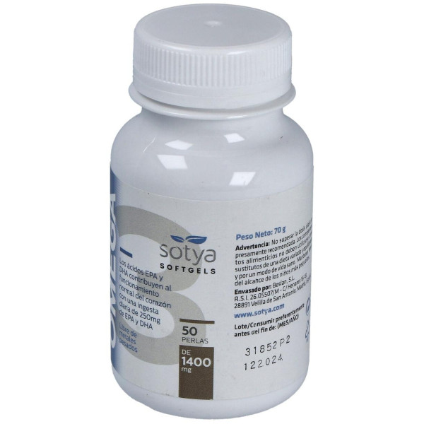 Sotya Omega 3 1400Mg 50 Perlas