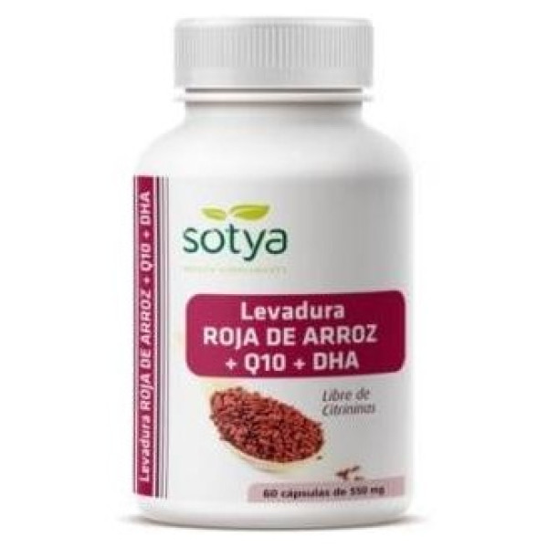 Sotya Levadura Roja De Arroz + Q10 +Dha 60Caps