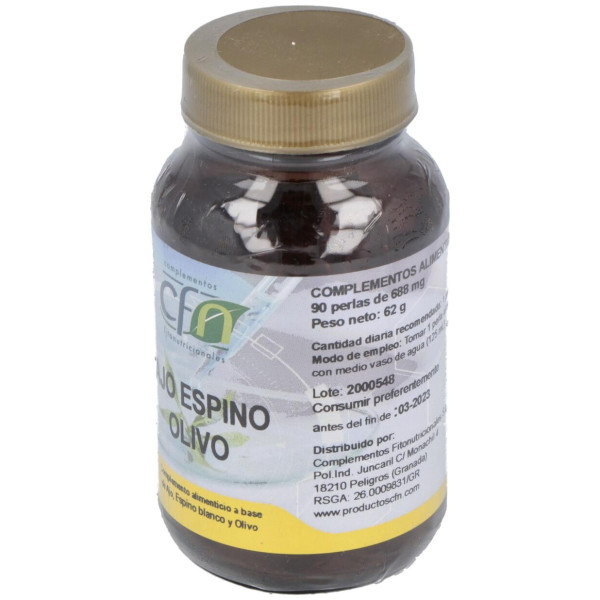 Ajo+Espino Blanco+Olivo 90Cap.