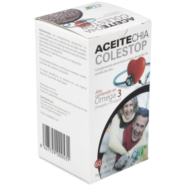 Aceite Chia Colestop (Salvia Hispanica) 60Perlas