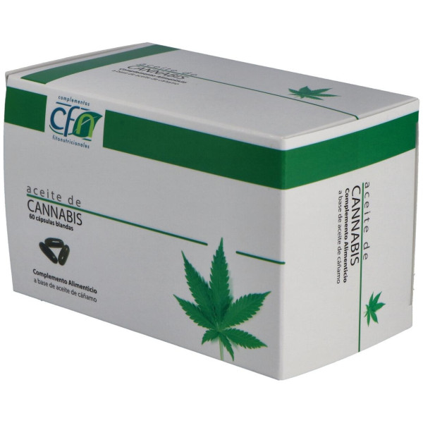Aceite De Cannabis 1000Mg. 60Cap.Blandas