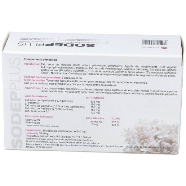Sodep Plus Relax (Sodep) 60Cap.