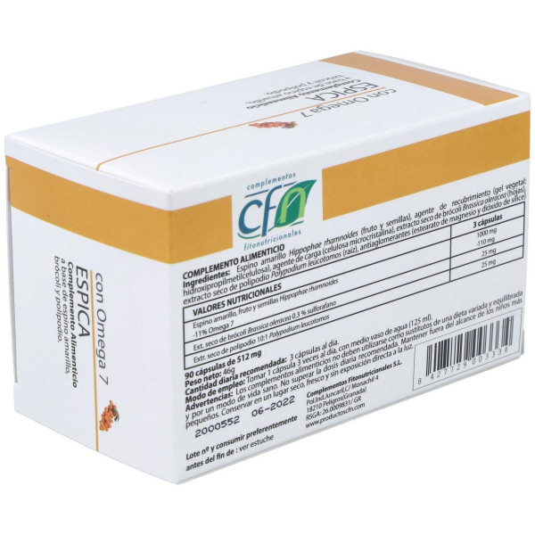 Cfn Espica Con Omega 7 90Caps