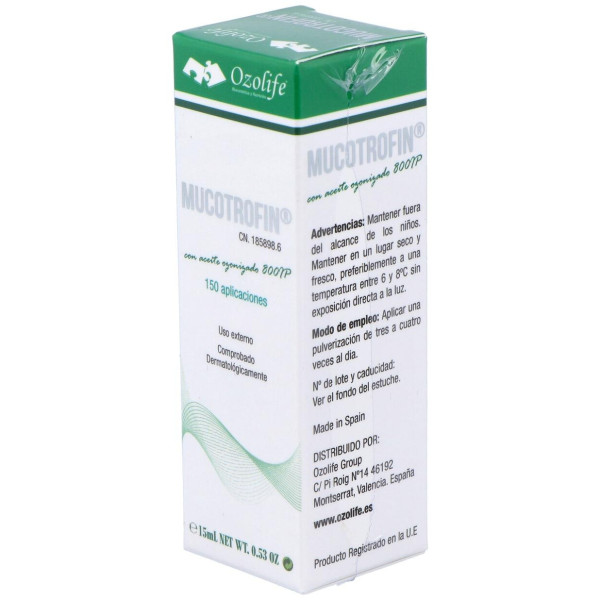 Mucotrofin Aceite Ozonizado 15Ml