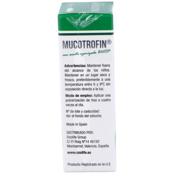 Mucotrofin Aceite Ozonizado 15Ml