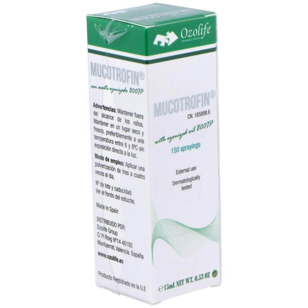 Mucotrofin Aceite Ozonizado 15Ml