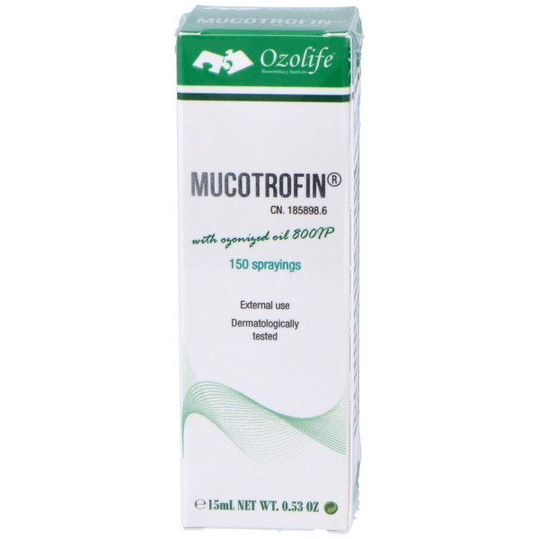 Mucotrofin Aceite Ozonizado 15Ml