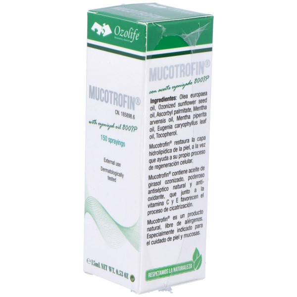 Mucotrofin Aceite Ozonizado 15Ml