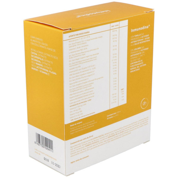 Direct Nutrition Inmunodina Sistema Inmunitario Viales 15Uds