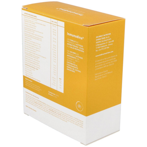 Direct Nutrition Inmunodina Sistema Inmunitario Viales 15Uds