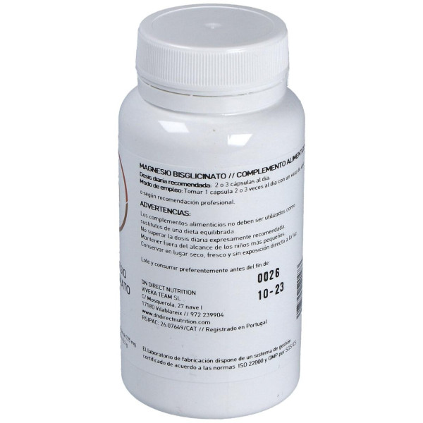 Magnesio Bisglicinado 60Cap.