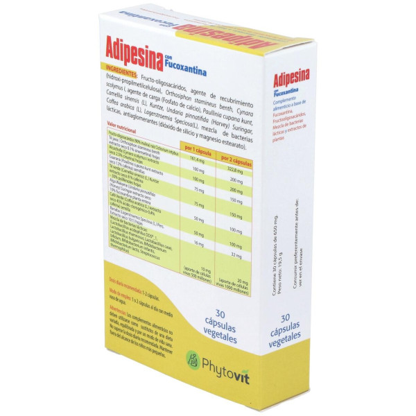 Adipesina Con Fucoxantina 30Comp