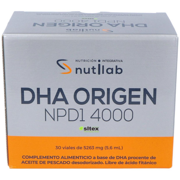 Nutilab Dha Origen Npd 4000 30 Ampollas