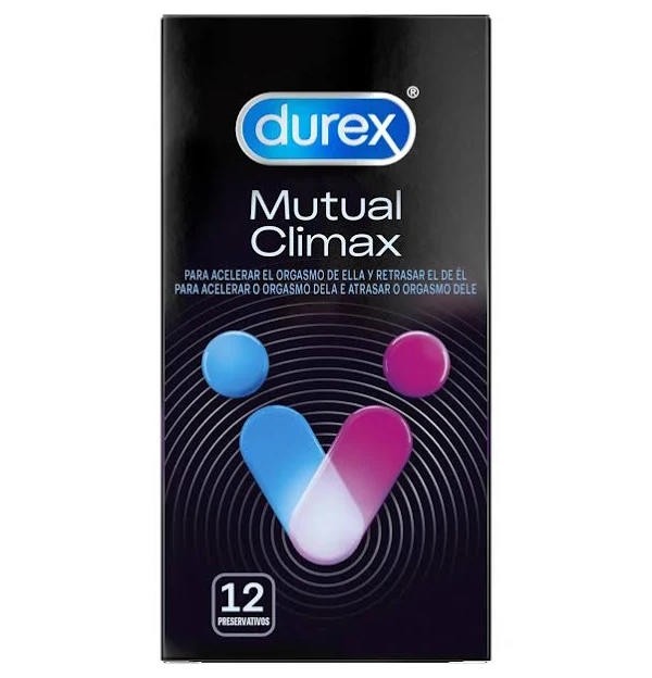 Durex Mutual Climax - Preservativos (12 Unidades)