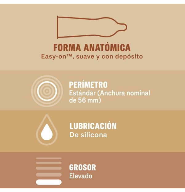 Durex Real Feel - Preservativo Sin Latex (12 Unidades)