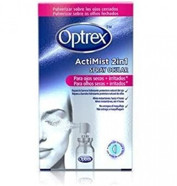 Optrex Actimist Doble Accion Ojos Secos Y Cansados (1 Envase 10 Ml)
