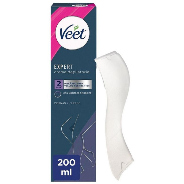 Veet Expert Crema Depilatoria Piernas Y Cuerpo 200Ml