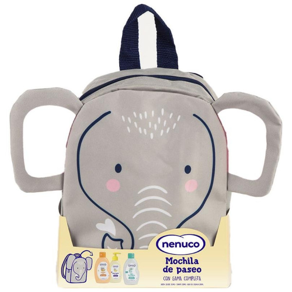 Mochila Elefantito Estuche 4 Pz