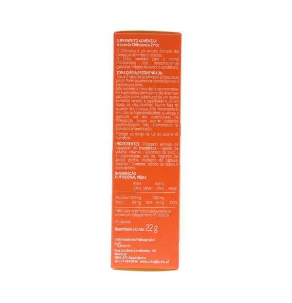 Chitosan Forte Med - Arkodiet (45 Capsulas)