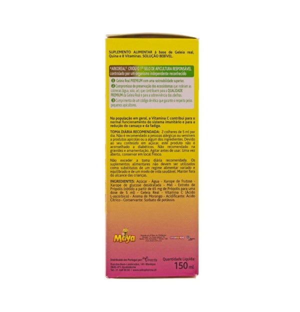 Arkoreal Jarabe Protect Bio (1 Envase 140 Ml Sabor Fresa)