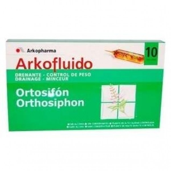 Arkopharma Arkofluido Ortosifón 15 Ml, 20 Ampollas