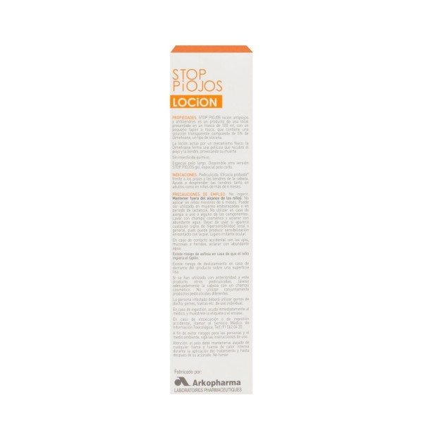 Stop Piojos Locion Dimeticona (1 Envase 100 Ml)