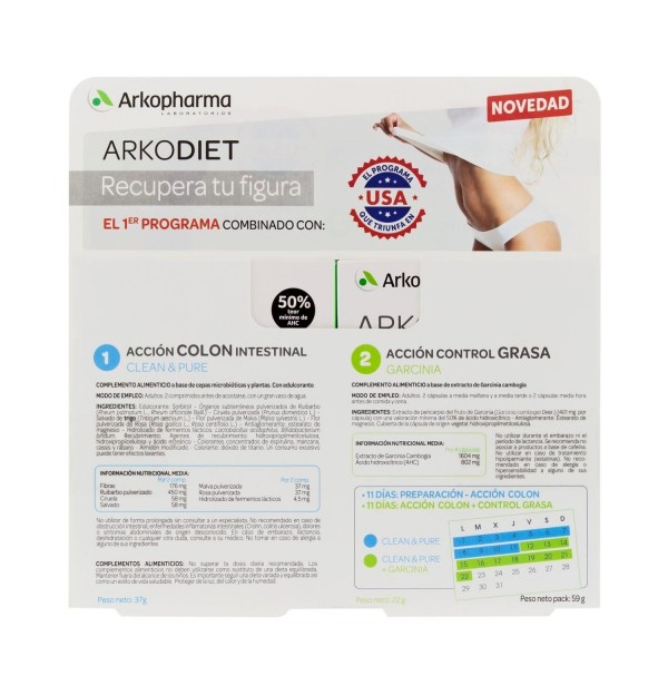 Arkodiet Garcinia Cambogia Med (400 Mg 45 Capsulas)