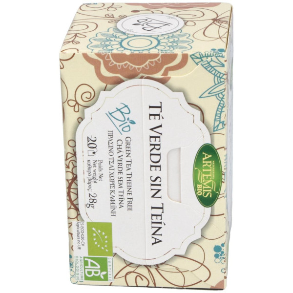 Te Verde Sin Teina Infusion 20Bolsitas. Bio