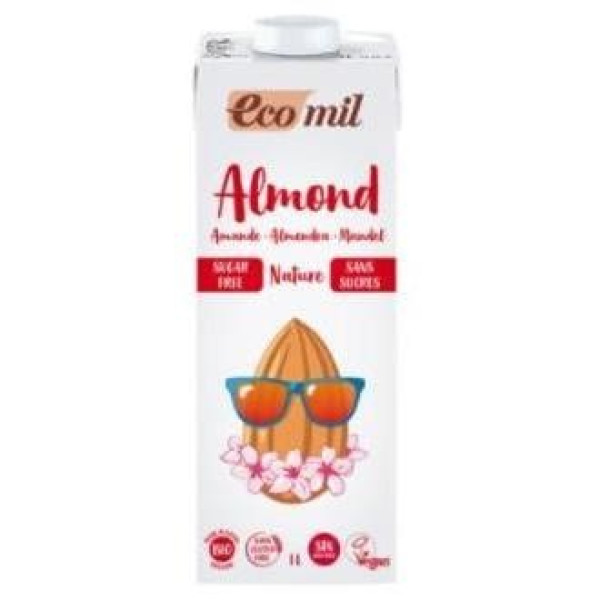 Ecomil Bebida De Almendras Nature 1Lt 6Uds Bio S/A