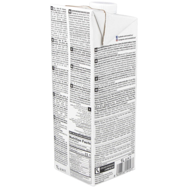 Ecomil Bebida De Coco Nature 1Lt 6Uds. Bio S/A