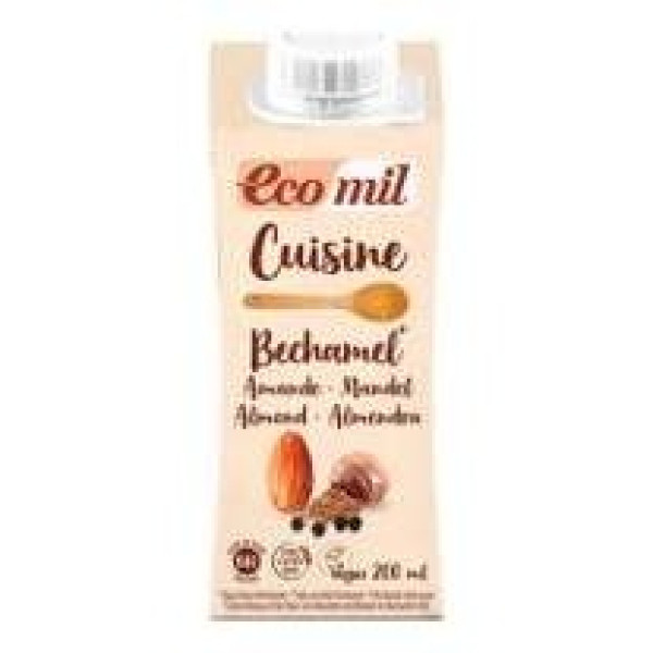 Ecomil Cuisine Bechamel Almendras Cocina 200Ml Bio