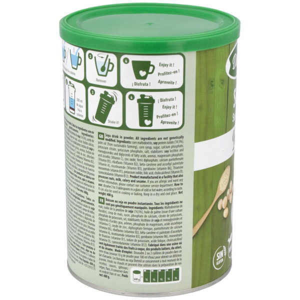 Diemil Leche De Soja En Polvo Instantaneo 400Gr