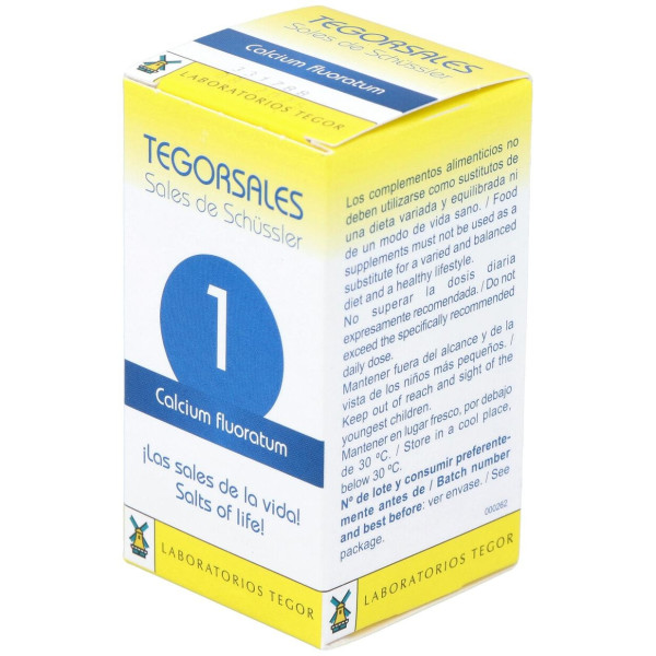 Calcium-Fluor.D12 Tegorsales (Nº1) 350 Comp.20G