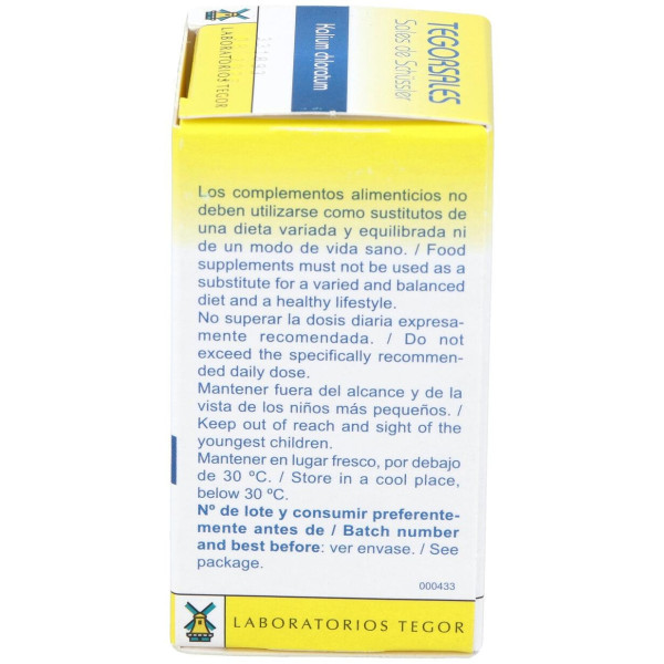 Kalium-Chlor.D6 Tegorsales (Nº4) 350 Comp.20G